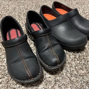 Black non-slip shoes